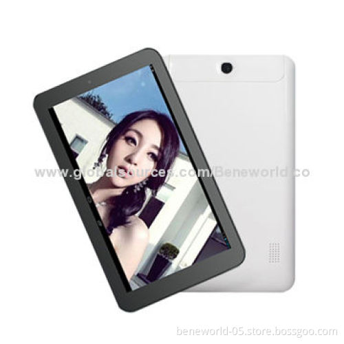 7-inch MTK Dual-core Tablets with 2G Calling/GPS/Bluetooth/Dual-camera